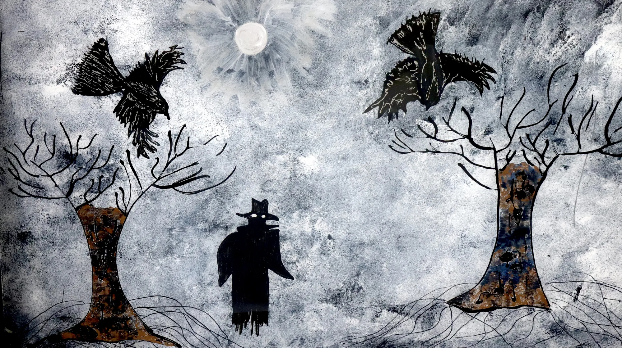 The Crows and the Mystery Man
