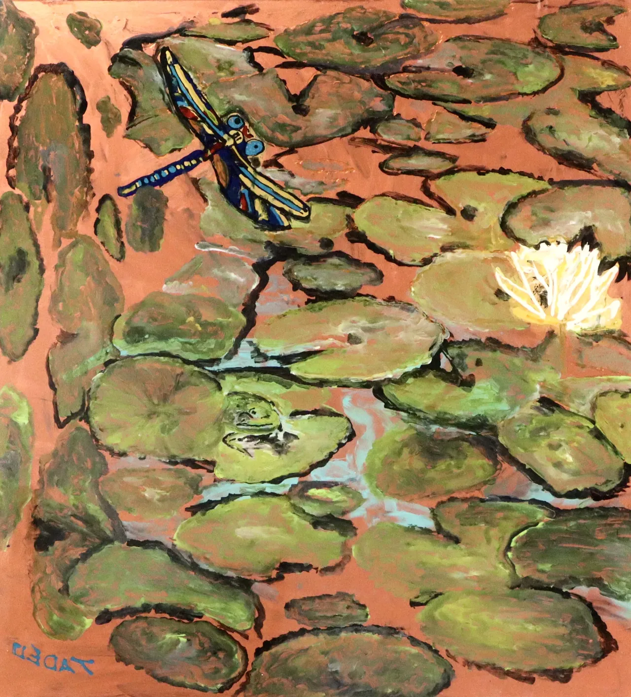 The Frog and Its Lily Pad